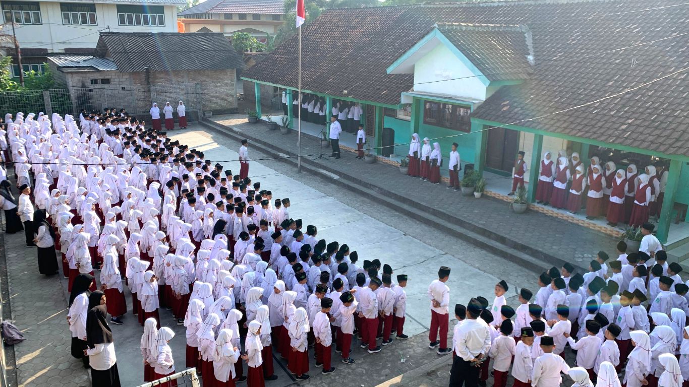 Safari Forkompimkap Piyungan, Sebagai Pembuka MI Sananul Ula Dikunjungi KUA Piyungan