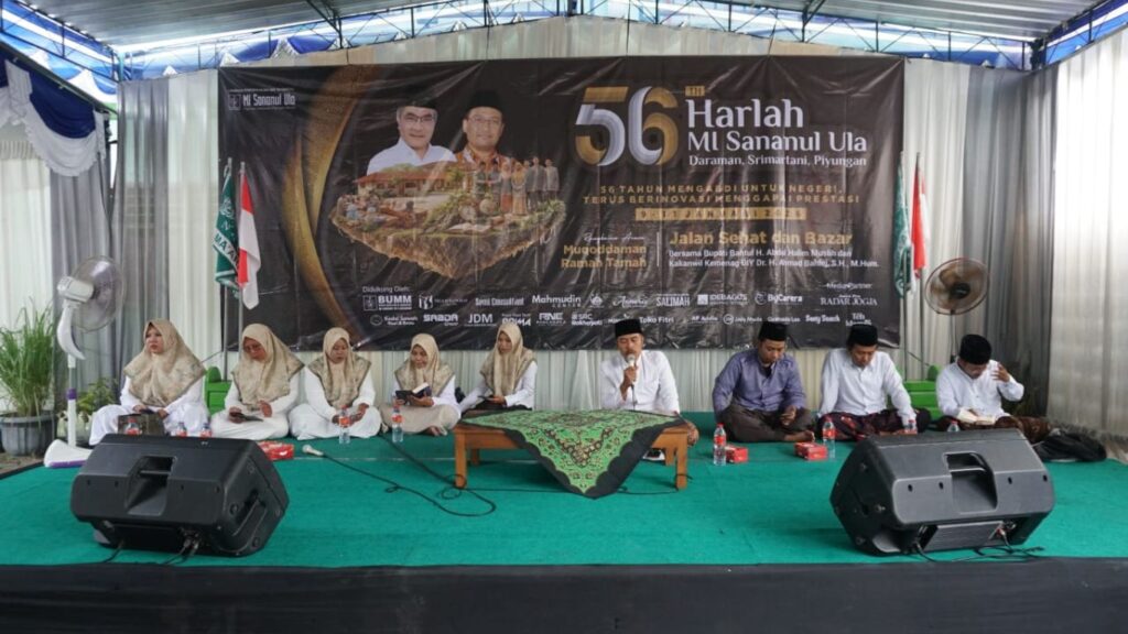 MI Sananul Ula Peringati Harlah ke-56 dengan Muqoddaman 56 Khataman Al-Qur’an; Refleksi Spiritual dan Prestasi