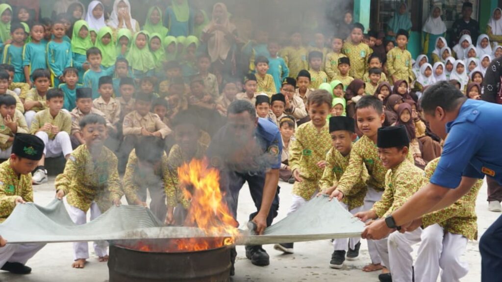 Sosialisasi BPBD Kabupaten Bantul Tentang Keselamatan dari Api/Kebakaran