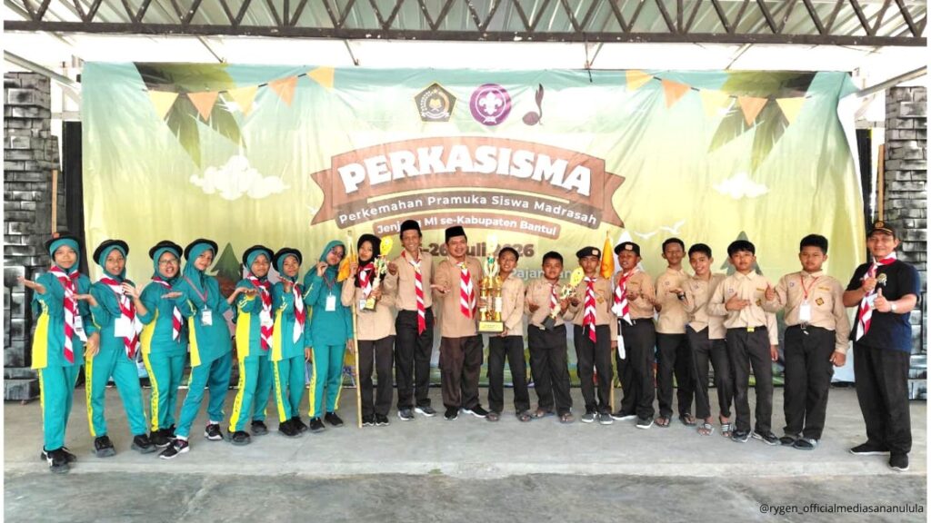 MI Sananul Ula Daraman Raih Juara Umum PERKASISMA 2026